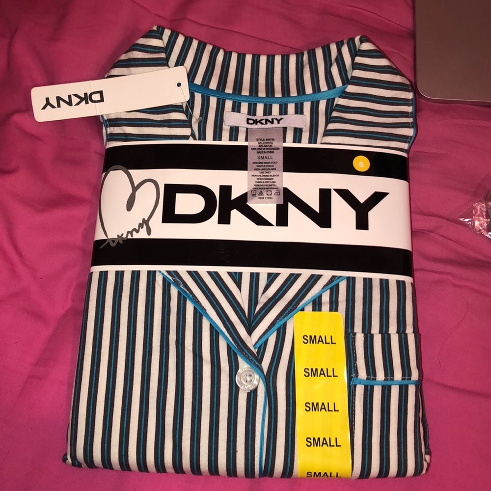 DKYN striped pajama set